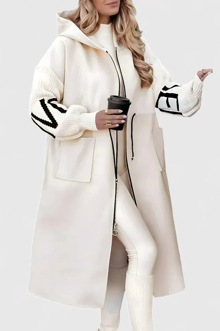Vaye | Manteau à Capuche Élégant
