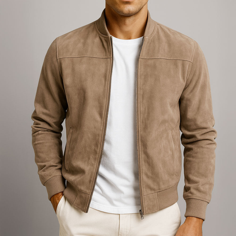 Alain | Veste en daim pour homme