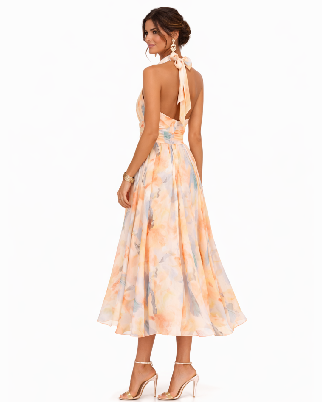 Maëlle | Robe à col halter