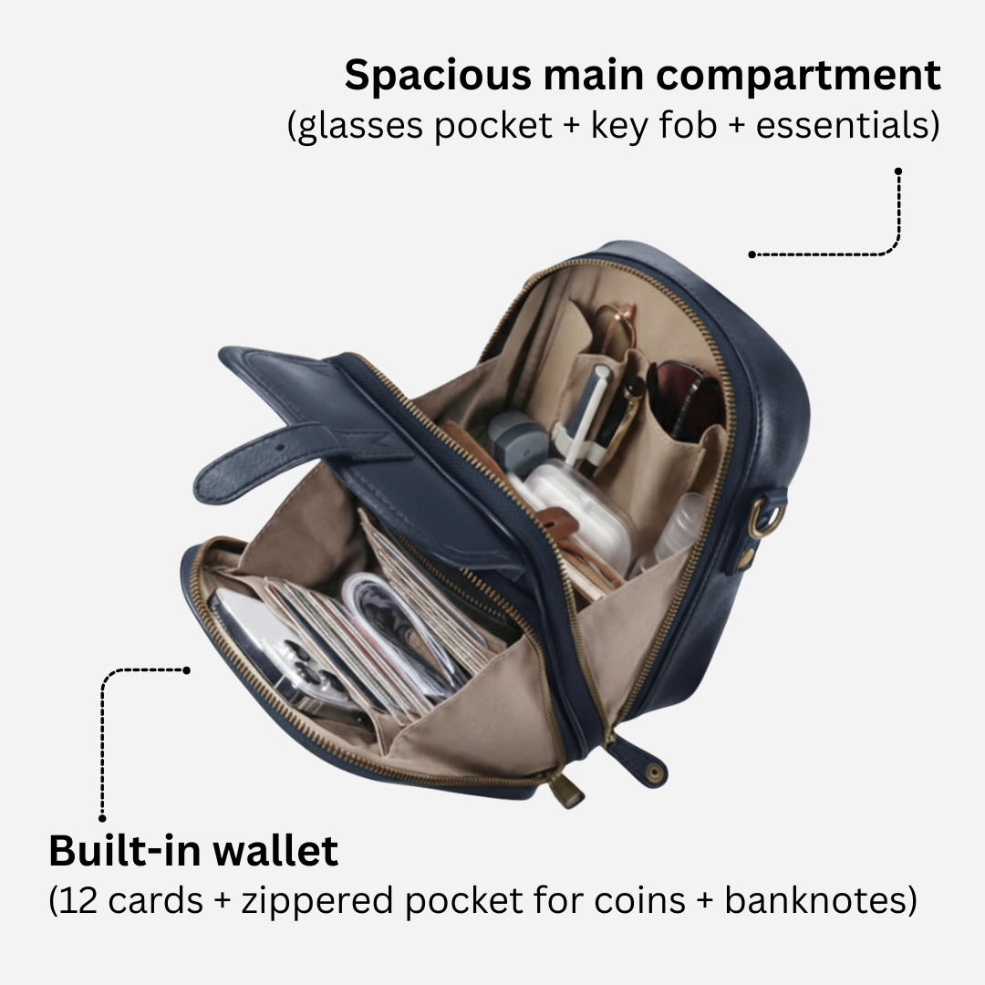 Charlotte | Sac bandoulière spacieux