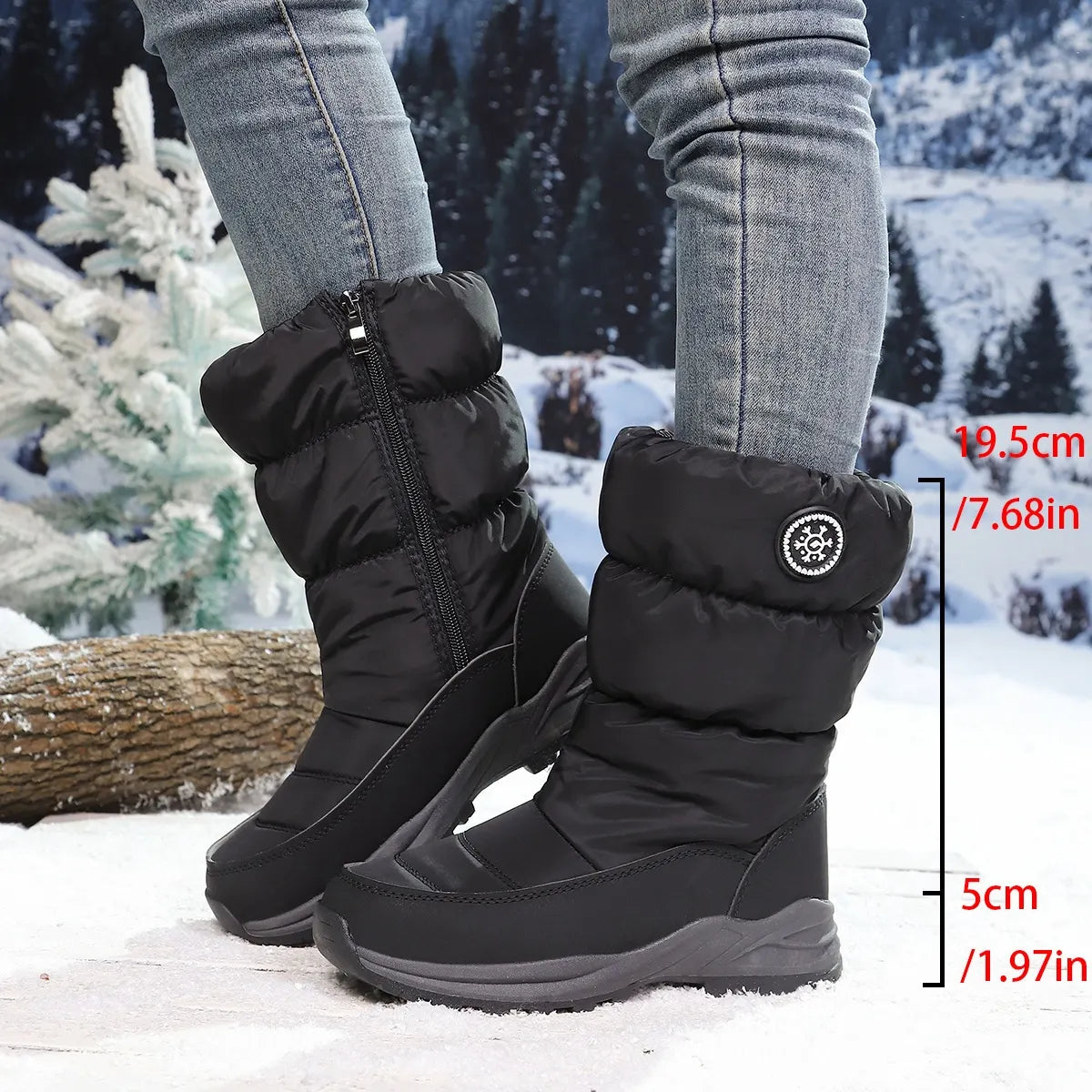 Mélanie | Bottes d’hiver chaudes et élégantes