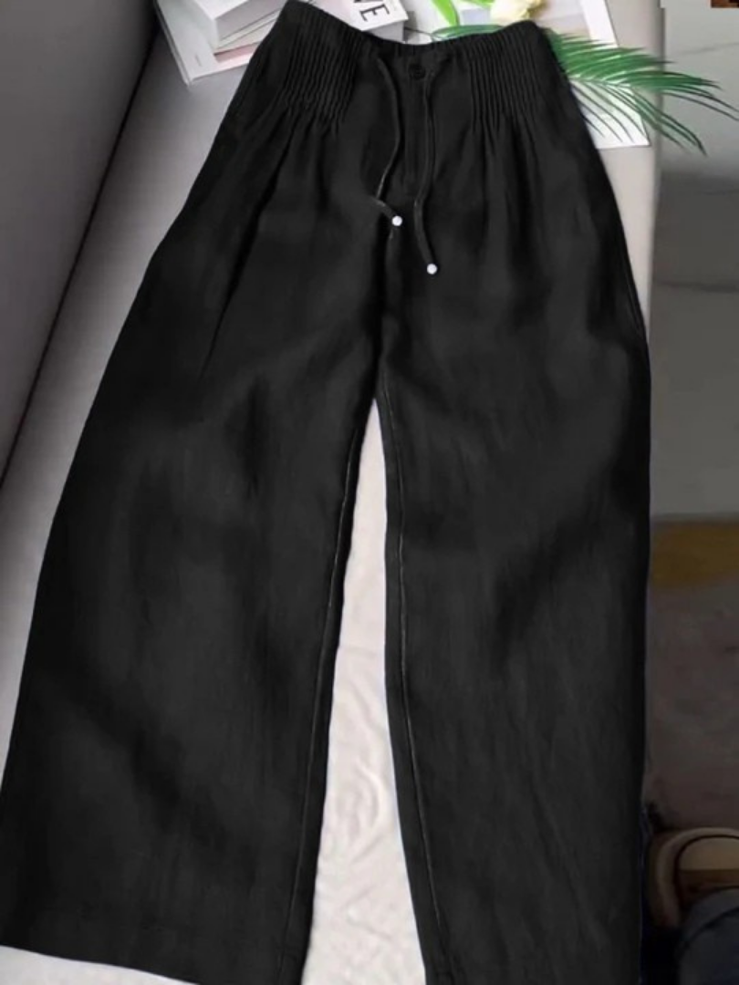Christine | Pantalon ample en lin