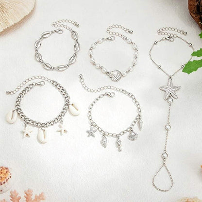 Ensemble De Bracelets Bohèmes Vintage
