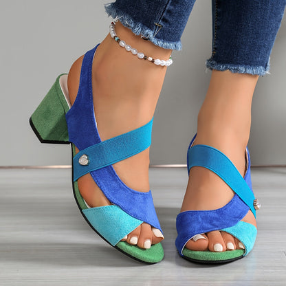Rosalie | Talons Blocs Orthopédiques Confort