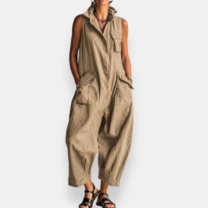 Geraldine | Combinaison sans manches oversize