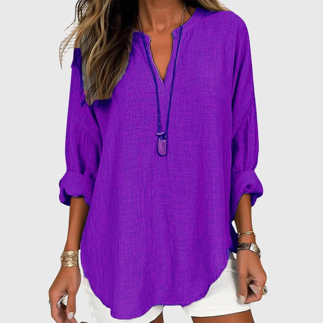 Arlette | Chemise de plage élégante et fluide