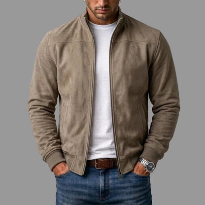 Cazel | Blouson bomber en daim