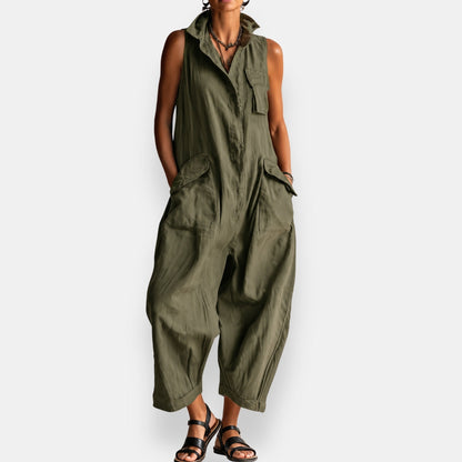 Geraldine | Combinaison sans manches oversize