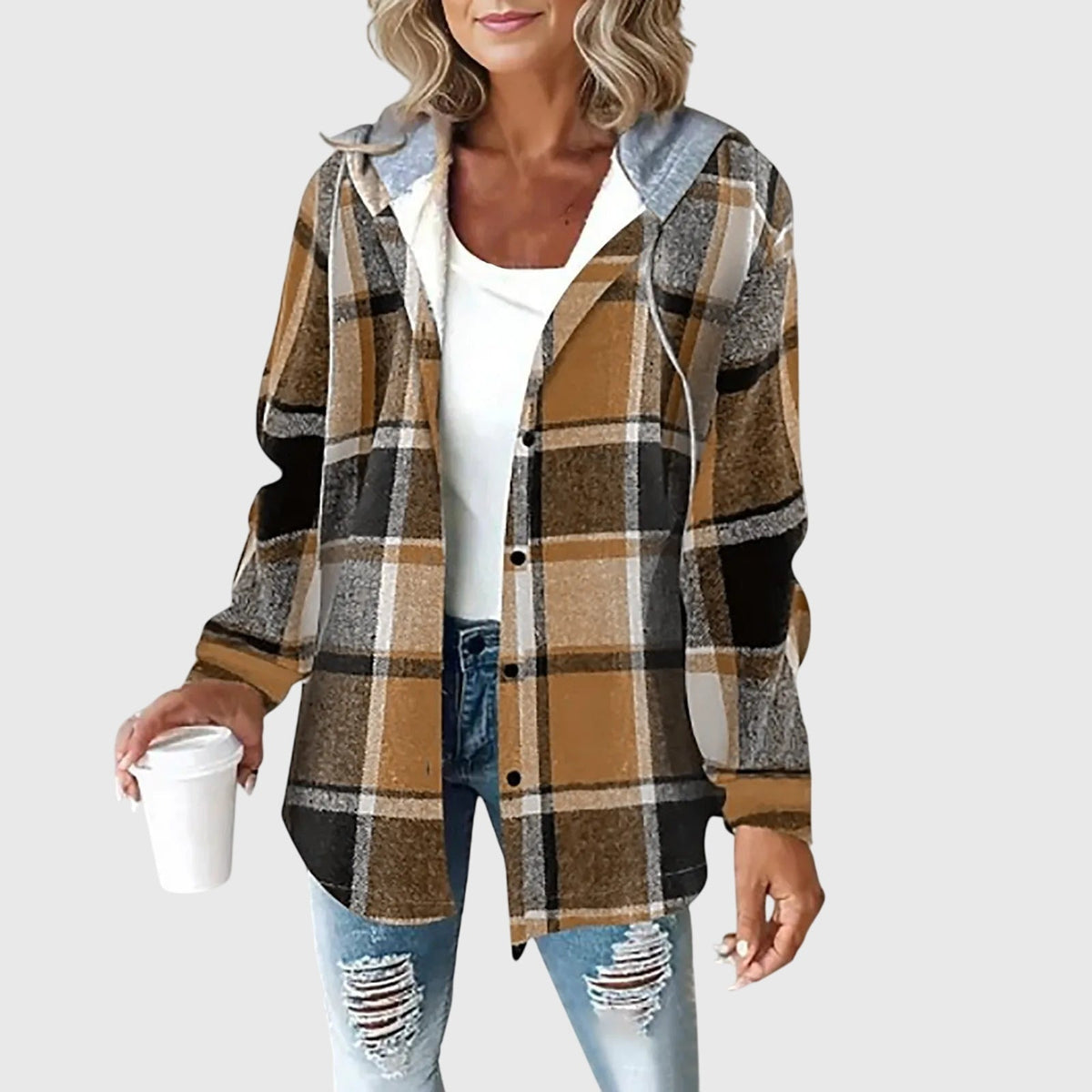 Martina | Veste Femme à Panneau Boutonné en Maille