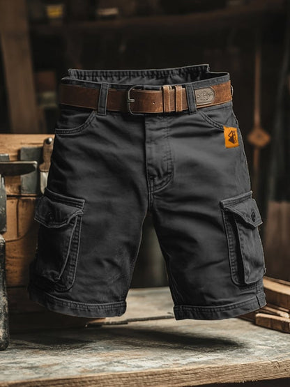 Aurélien | Short cargo rétro à poches multiples