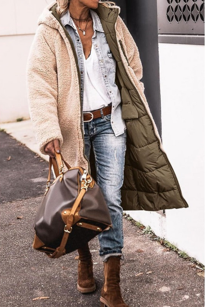 Sasha | Manteau Réversible Élégant