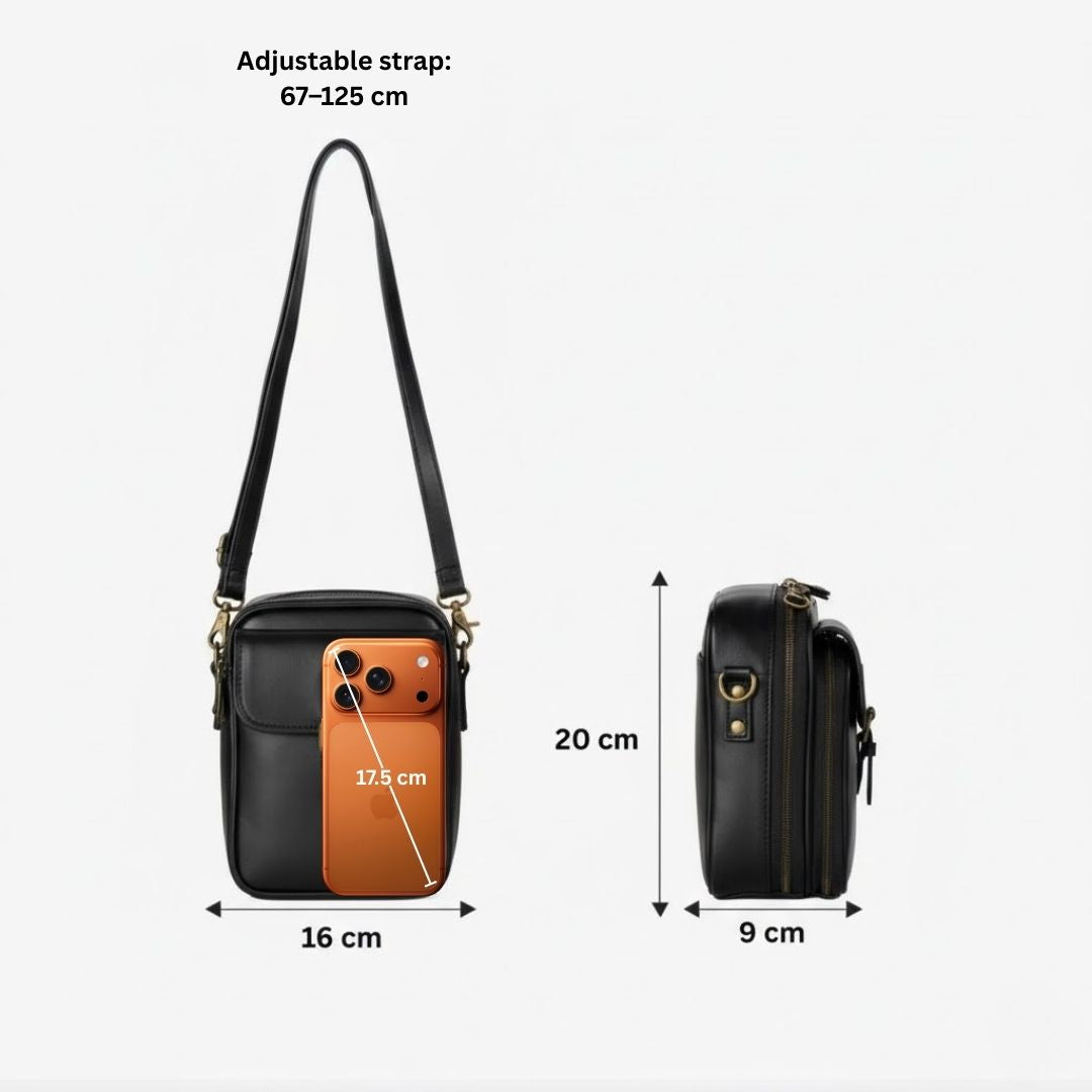 Charlotte | Sac bandoulière spacieux