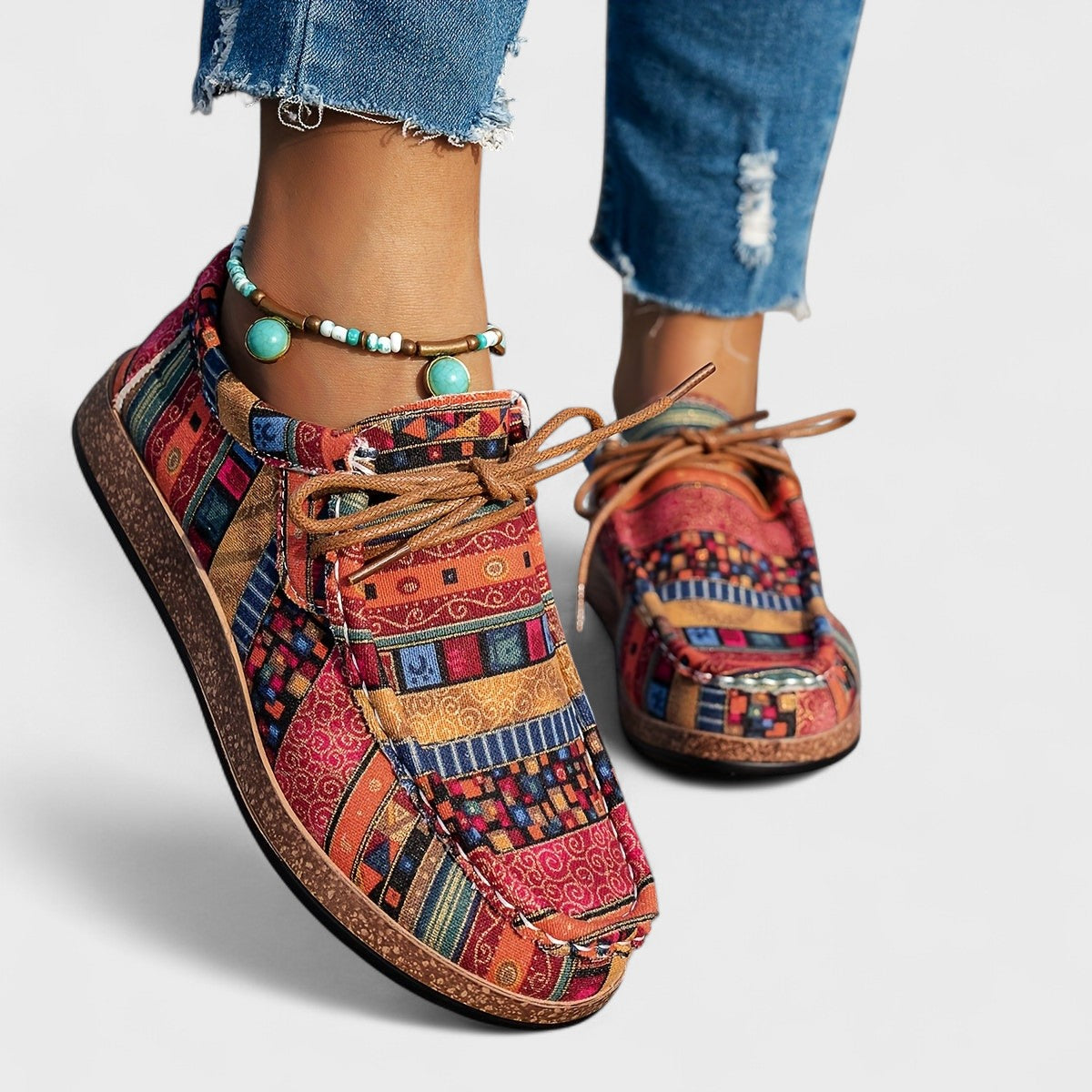 Sabine | Baskets confort colorées