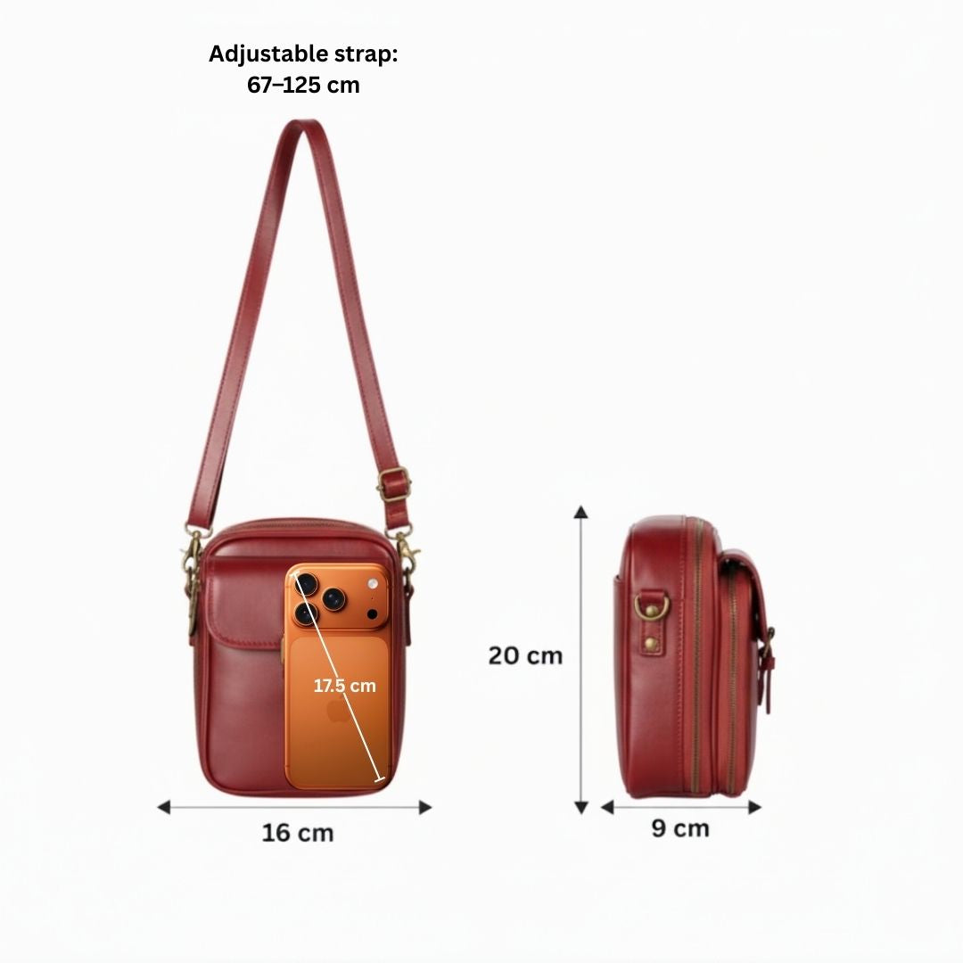 Charlotte | Sac bandoulière spacieux