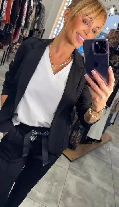 Violette | Ensemble blazer et pantalon élégant