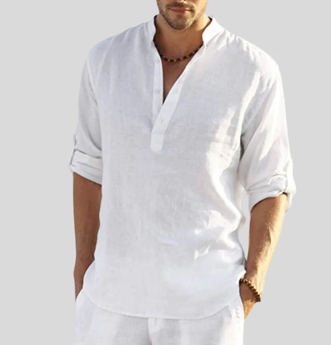 Arnaud | Chemise en lin décontractée
