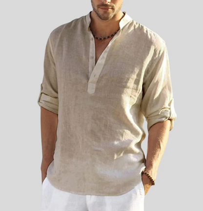 Arnaud | Chemise en lin décontractée