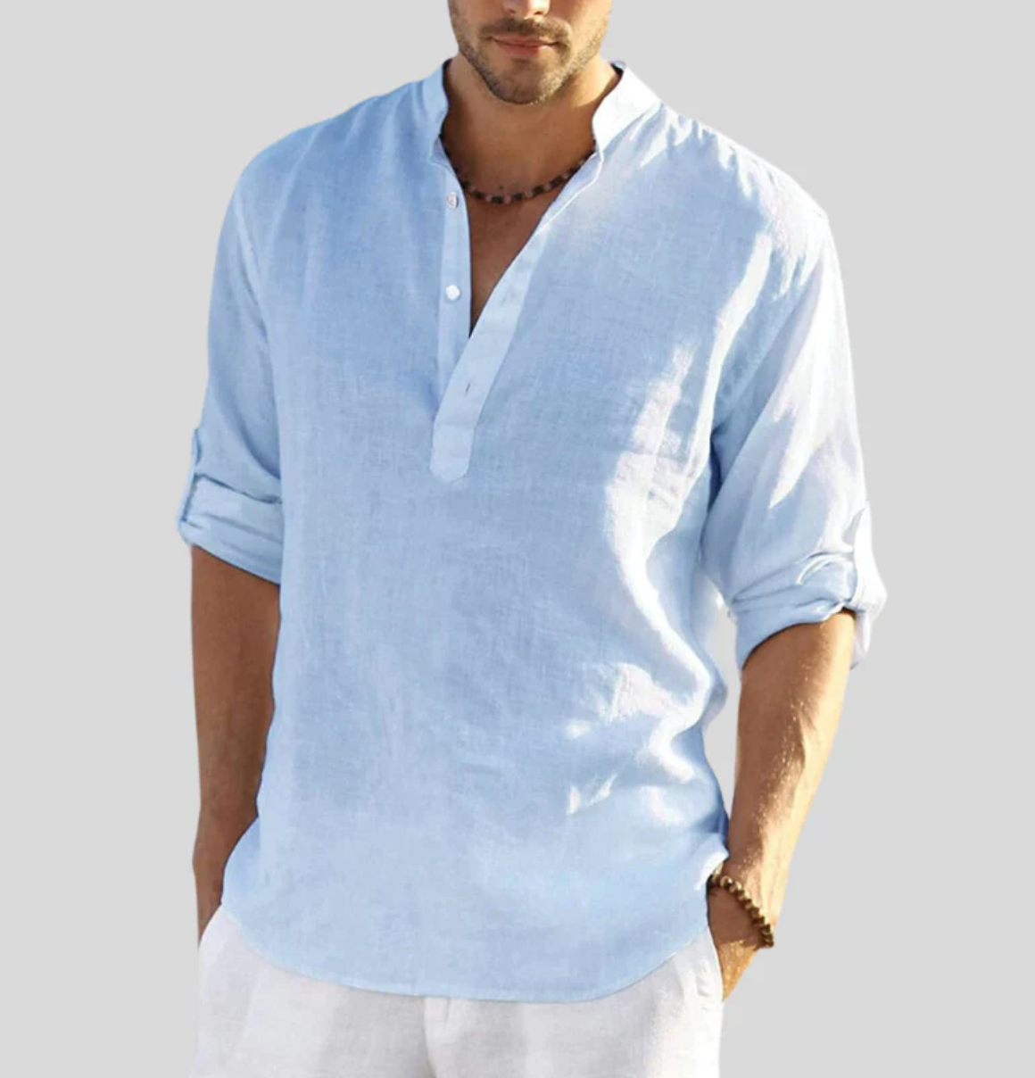 Arnaud | Chemise en lin décontractée