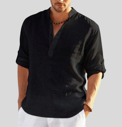 Arnaud | Chemise en lin décontractée