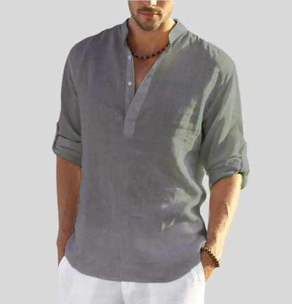 Arnaud | Chemise en lin décontractée