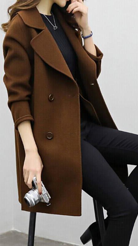 Celina - Manteau Trench Long