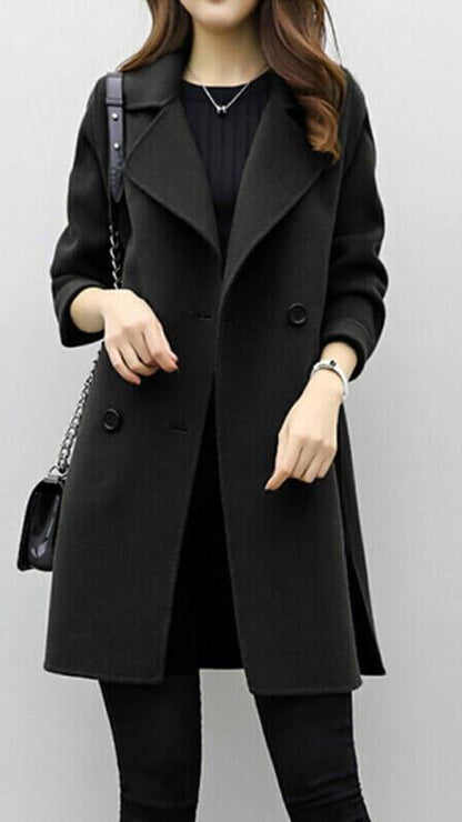 Celina - Manteau Trench Long
