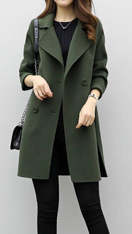 Celina - Manteau Trench Long
