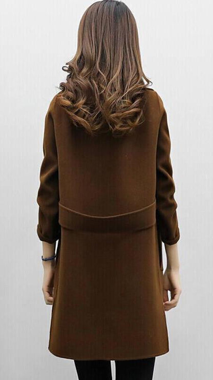 Celina - Manteau Trench Long