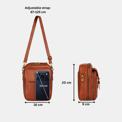 Charlotte | Sac bandoulière spacieux