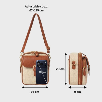 Charlotte | Sac bandoulière spacieux