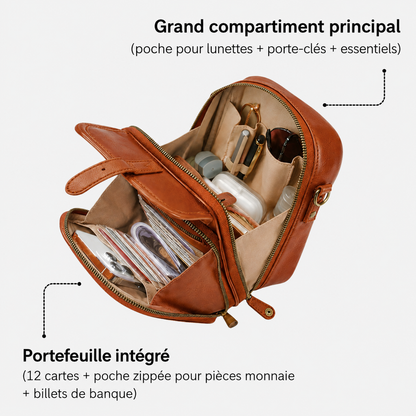 Charlotte | Le sac bandoulière qui range tout