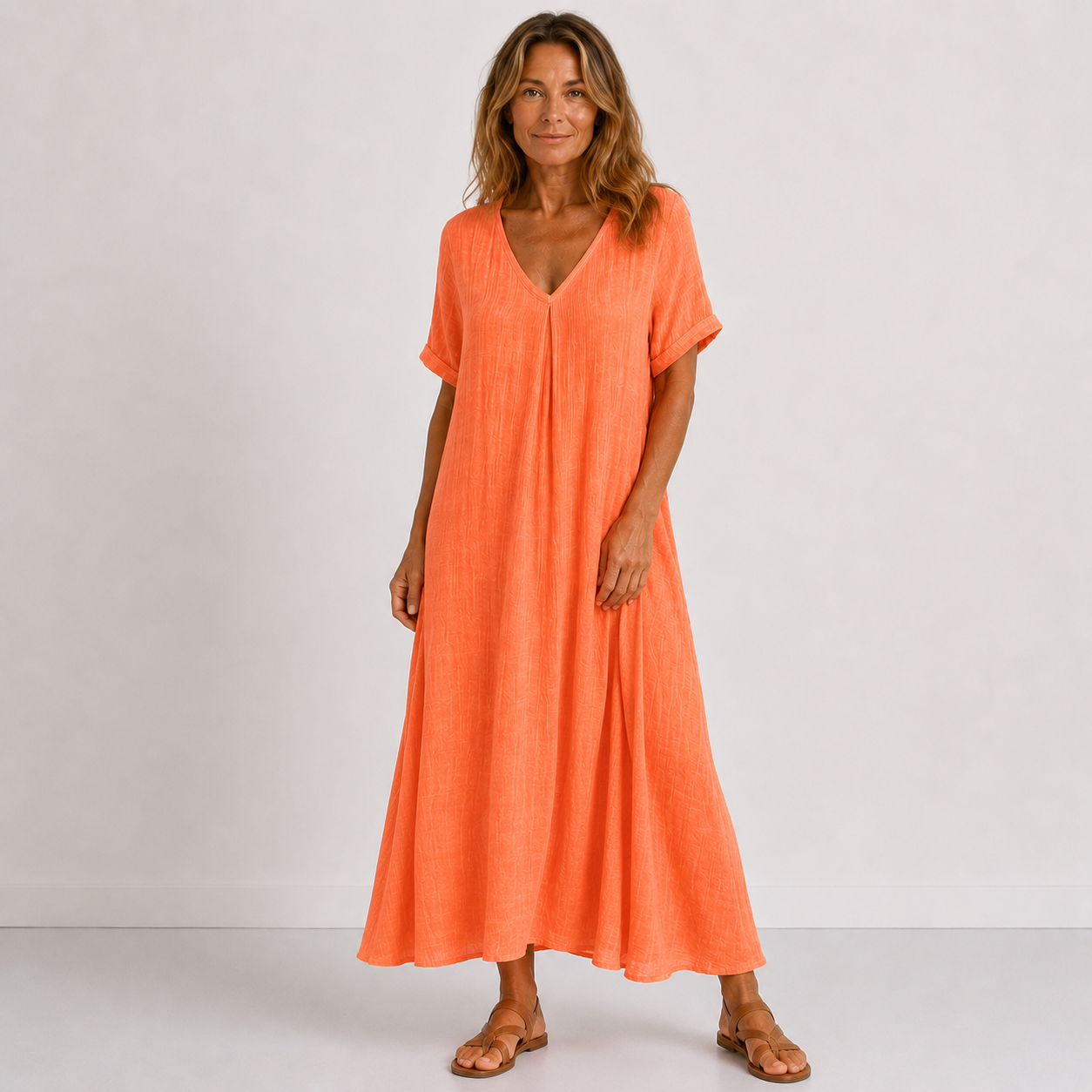 Eulalie | Robe longue fluide