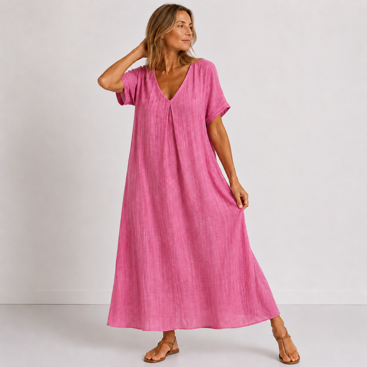 Eulalie | Robe longue fluide