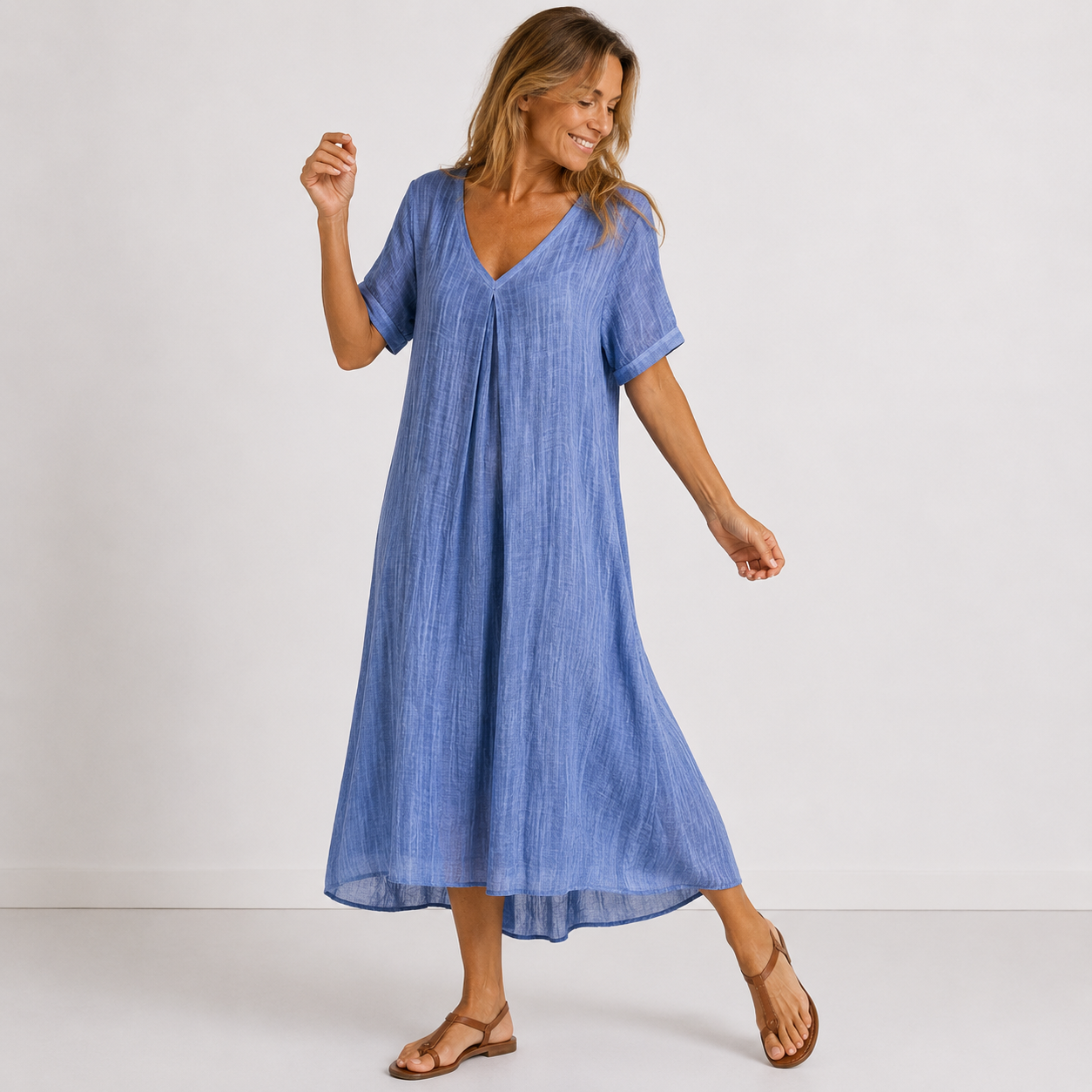 Eulalie | Robe longue fluide