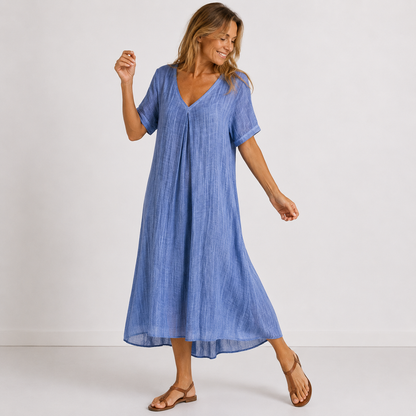 Eulalie | Robe longue fluide