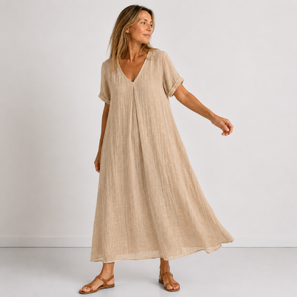 Eulalie | Robe longue fluide