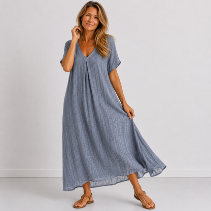 Eulalie | Robe longue fluide