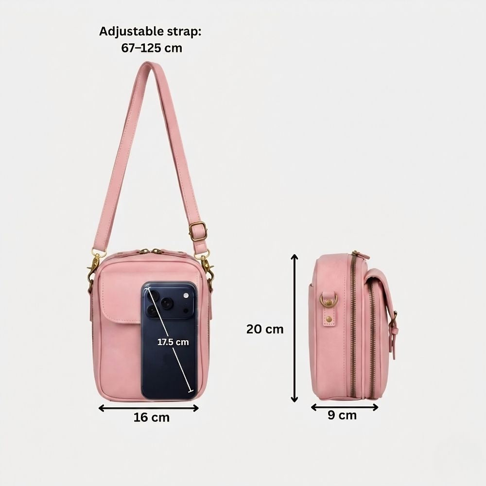 Charlotte | Sac bandoulière spacieux