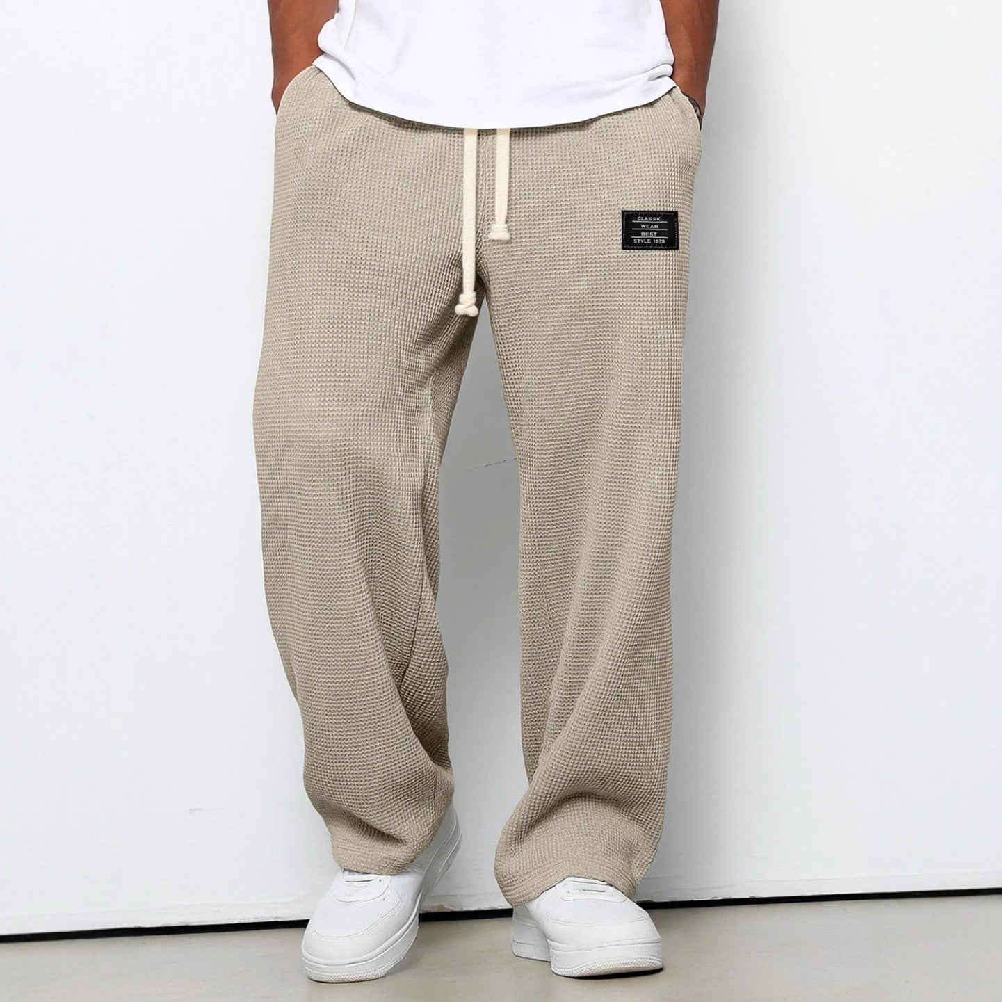 Claude | Pantalon ample à taille ajustable
