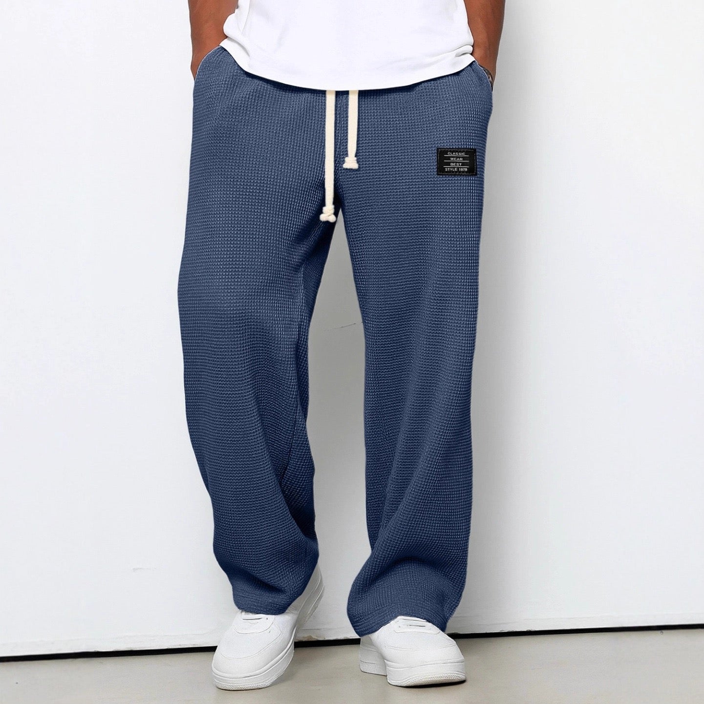 Claude | Pantalon ample à taille ajustable