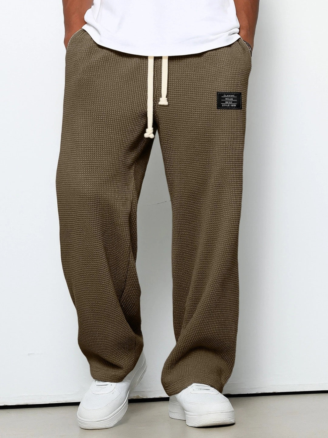 Claude | Pantalon ample à taille ajustable