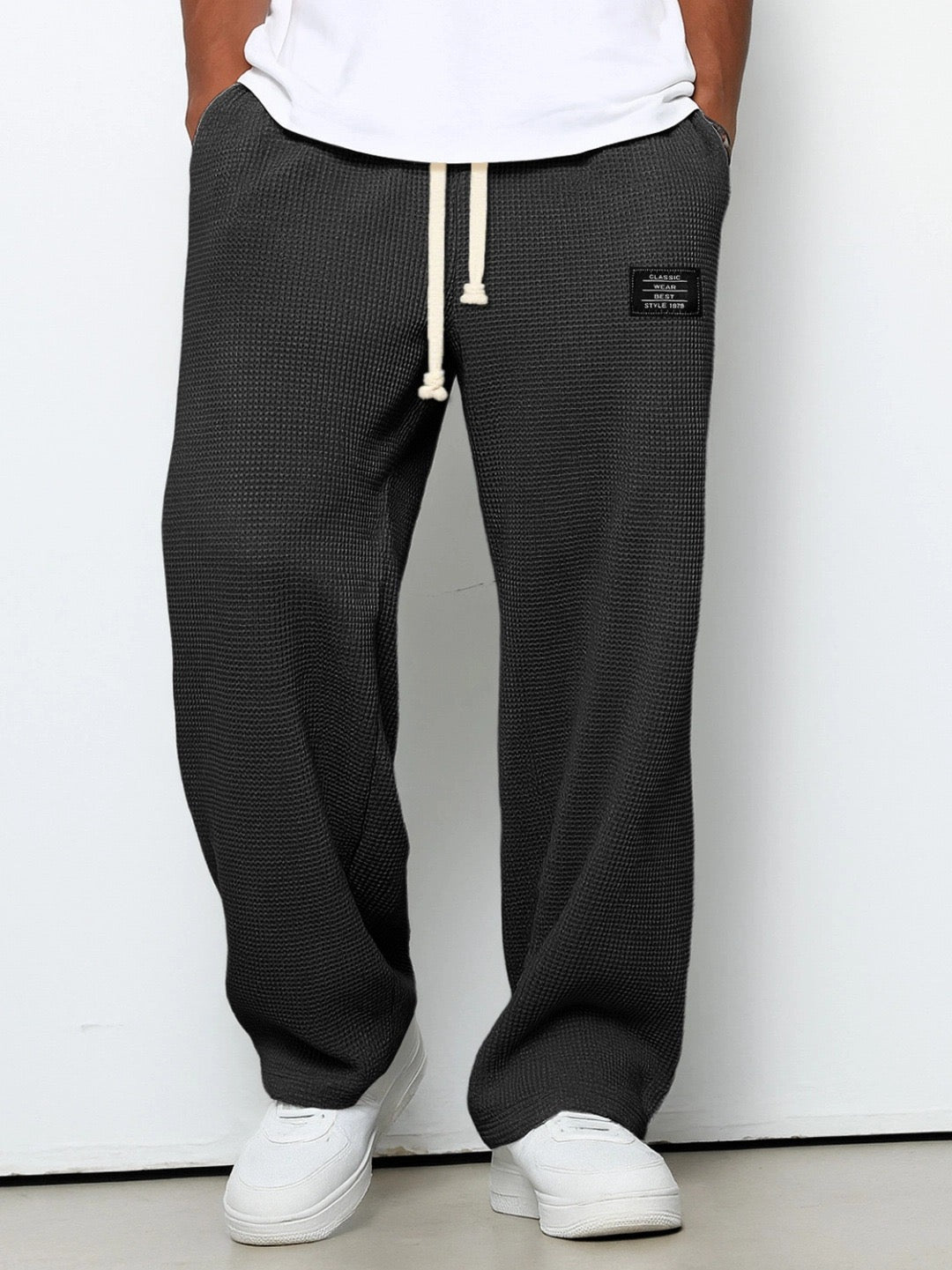 Claude | Pantalon ample à taille ajustable