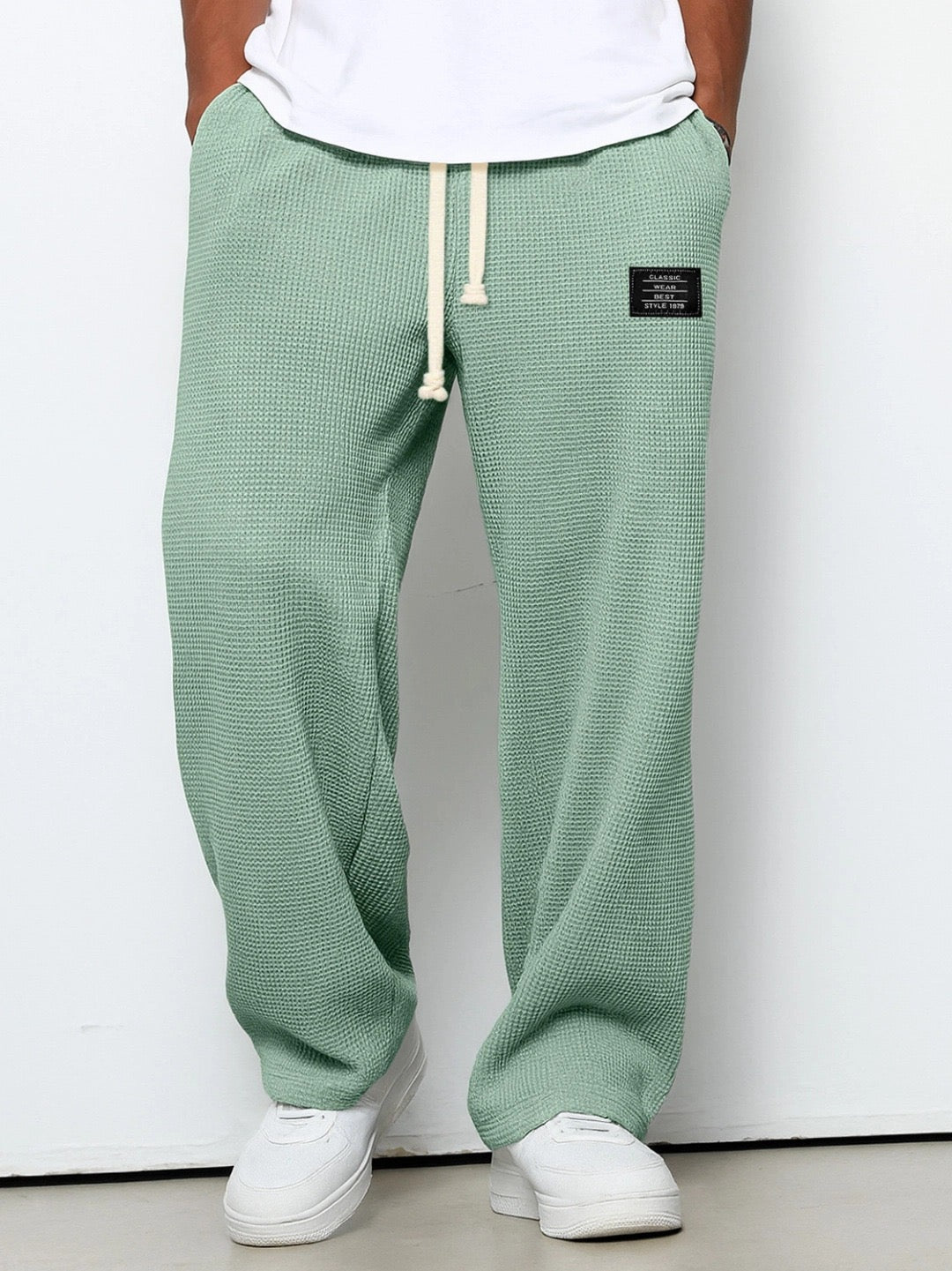 Claude | Pantalon ample à taille ajustable