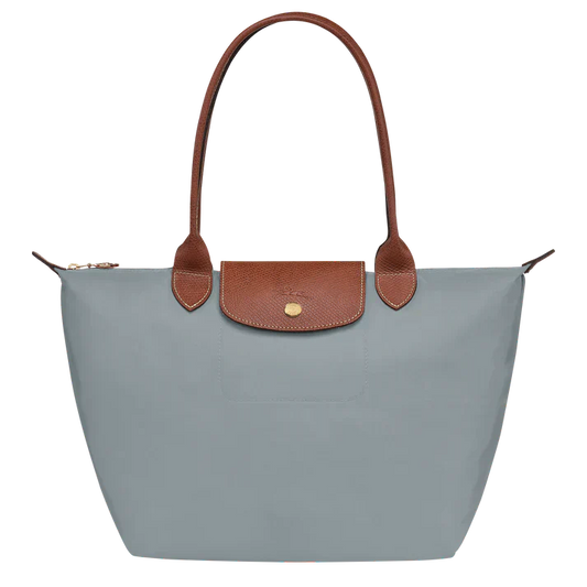 Madeleine | Sac cabas pliable moyen gris acier