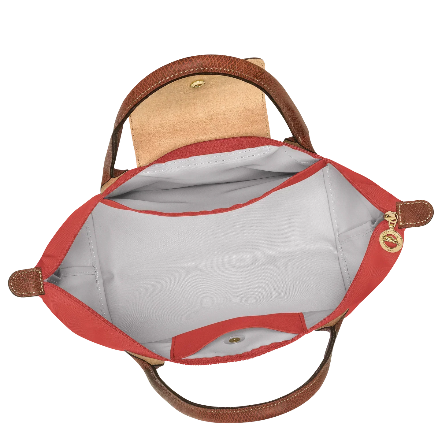 Madeleine | Sac cabas pliable moyen rouge tomate