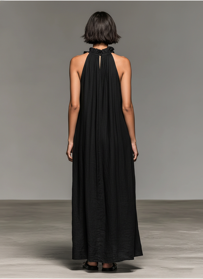 Marianne | Robe longue avec poches
