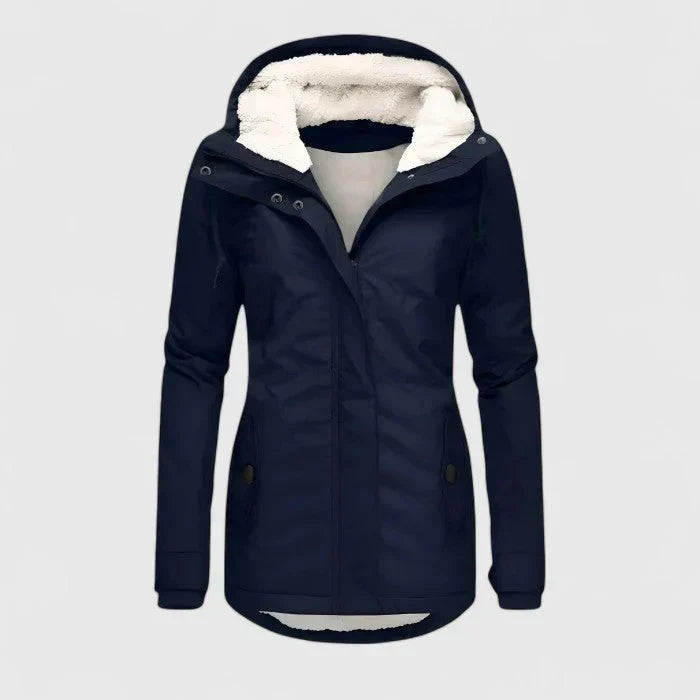 Louise – Veste Imperméable Élégante