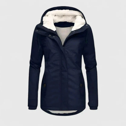 Louise – Veste Imperméable Élégante