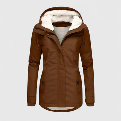 Louise – Veste Imperméable Élégante