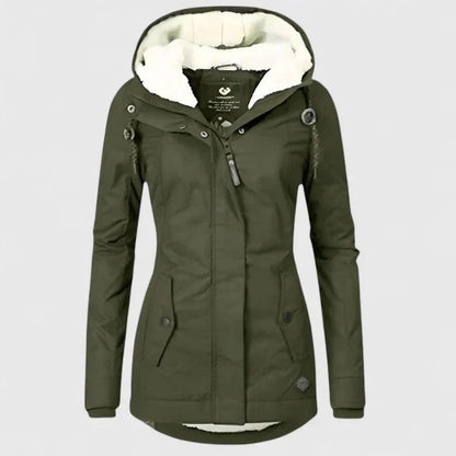 Louise – Veste Imperméable Élégante
